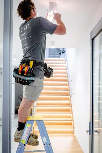a electrical renovation project in Newcastle